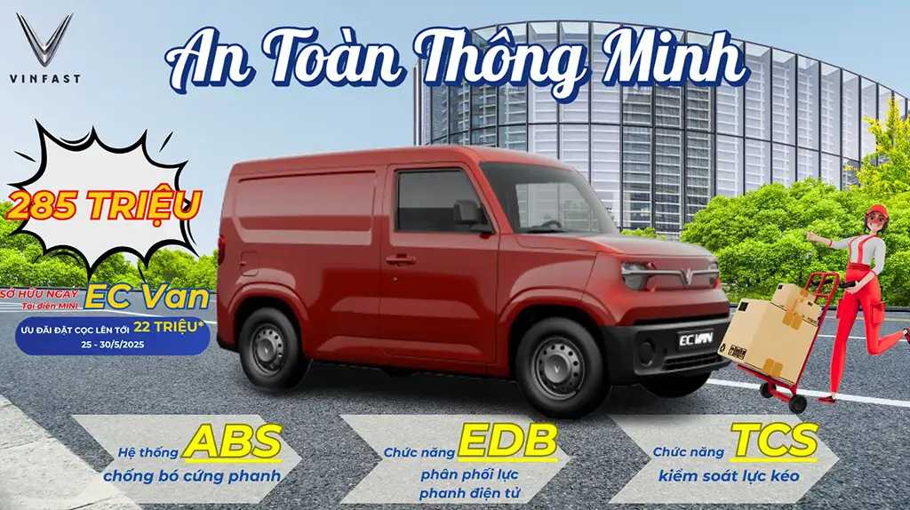 Thiết kế thân xe VinFast EC Van